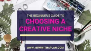 choosing a craft business niche