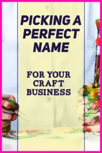 choosing a good name for a craft business